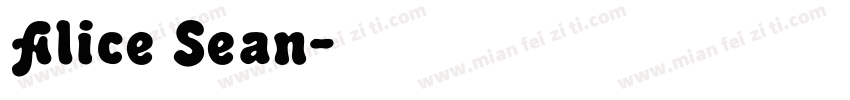 Alice Sean字体转换